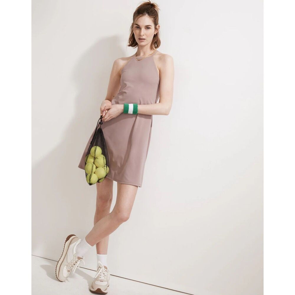 Madewell MWL Flex Fitness Dress Mauve Shadow Tennis Active Athletic XS Skort